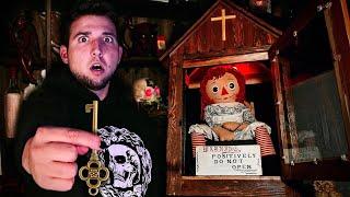 UNLOCKING the REAL ANNABELLE in MOST HAUNTED PLACE on EARTH  Warren Museum