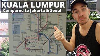 Kuala Lumpurs Trains & Public Transport LRT Monorail