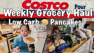 Weekly Costco Grocery Haul  Lets Make Low Carb Pancakes