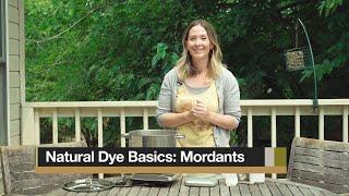 Natural Dye Basics Mordanting