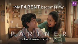 When You Learn From BYJU’S Parents Become Your Partners