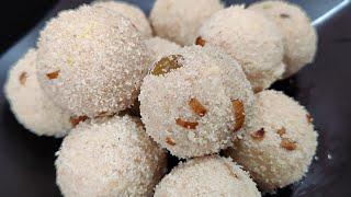 Sooji Ke Laddu - Instant ladoo 5 minutes recipe-without khoya coconut condensed milk milk powder