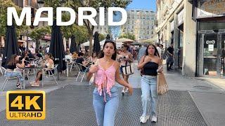 Madrid Spain   Walking Tour 4K 60FPS HDR  Summer 2024 ▶59min