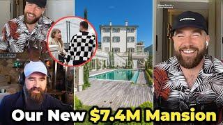 Travis Kelce Says He has Bought New House in Italy with Taylor Swift on New Heights Podcast