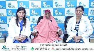 Ovarian Tumor  Patient Testimonial  Dr. Vimee Bindra Gynecologist  Apollo Hospitals Hyd