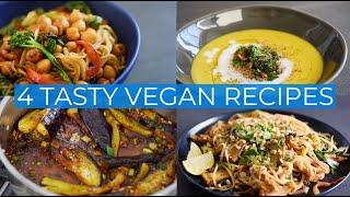 SUPER TASTY + EASY vegan recipes you can make today