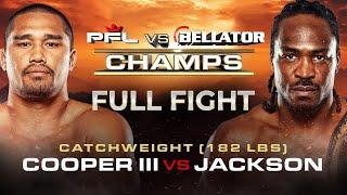 Jason Jackson vs Ray Cooper III  PFL vs Bellator  Full Fight