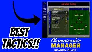 BEST CHAMPIONSHIP MANAGER 01-2 FORMATION