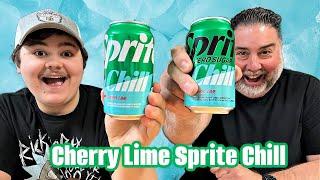 NEW Sprite Chill Cherry Lime Flavor Review 