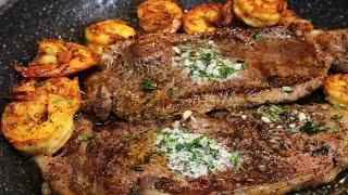 How to Cook Garlic Butter Steak Easy Steak Recipe