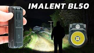 Imalent BL50 EDC Tactical Flashlight 3600 Lumens White + UV LEDs