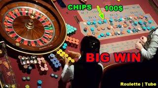 BIGGEST BET ROULETTE CHIPS 100$ NIGHT Thursday BIG WIN HOT SESSION ️2024-07-05