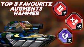 Tanki Online - Top 3 Favourite Augments For Hammer  MM Highlights