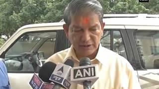 Harish Rawat visits injured BJP MP Tarun Vijay at hospital