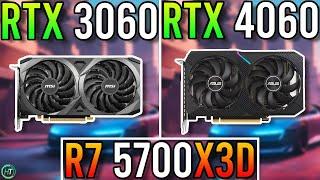 R7 5700X3D  RTX 3060 12GB vs RTX 4060 - Big Difference?