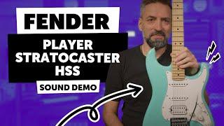 Fender Player Stratocaster HSS - Sound Demo