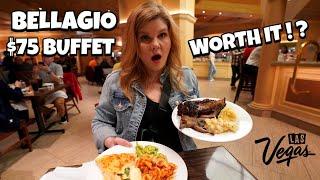 I Tried Bellagios $75 All You Can Eat Dinner Buffet in Las Vegas... 