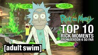 Rick And Morty  Top 10 Rick Moments From Season 6 So Far  Adult Swim UK 