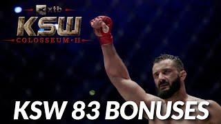 Najlepsze nokauty i walka gali XTB KSW Colosseum 2  Bonusy