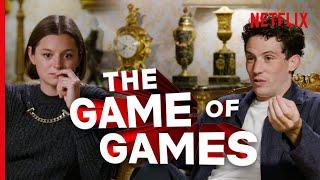 Emma Corrin and Josh O’Connors Favourite On-Set Game  The Crown