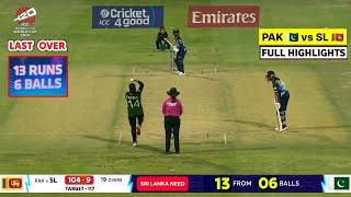 Pakistan vs Sri Lanka Womens T20 World Cup 2024 Match Highlights 2024  PAK W vs SL W Highlights