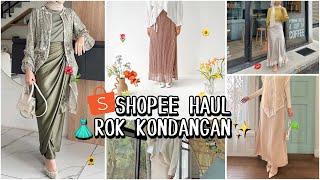 SHOPEE HAUL ROK MIDI  MAXI HIJAB FRIENDLY   WAJIB PUNYA