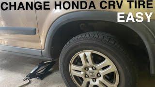 “How To Change A Tire On A Honda CR-V” - Change Tire On Honda CR-V 2002-2006