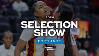 Womens 2024 NCAA tournament bracket - Portland 3