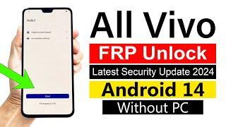 All Vivo Android 14  Google Account Bypass  without pc 100% Working Method 2024