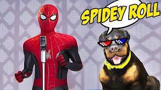 GETTING RICK ROLLED in SPIDER-MAN 2 PS5 with CHOP & BOB Part 2