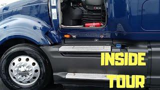 A inside tour of my 2015 international prostar  owner operator