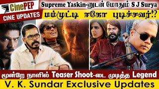 Mammootty is an Egoistic Individual  SJ Surya Against Kamal Haasan - VK Sundar Updates CinePep