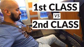 Eurail first class vs second class Which you should buy?