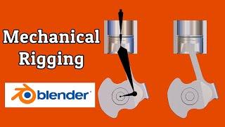 Blender 3.2 Tutorial  Mechanical Rigging