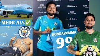 Official Man City Close deal to sign €60M Italian Goalkeeper Donnarumma Latest Man City