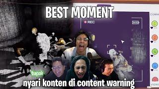 BEST MOMENT bang upi 2rock nadhil dan celink nyari konten di content warning