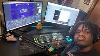FIRST STREAM WITH NEW SET UP WHATS GOOD MY N*GGAS