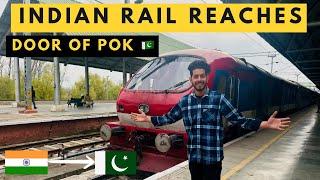 INDIAN RAILWAY KNOCKS AT DOOR OF PAKISTAN  BARAMULLA URI TRAIN JOURNEY