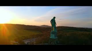 KASSEL  HERKULES  DROHNE  BERGPARK WILHELMSHÖHE  DJI DRONE SHOTS  SUNSET  STUFF FROM ABOVE