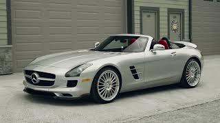 RENNtech-Modified 514-Mile 2012 Mercedes-Benz SLS AMG Roadster  Startup + Walkaround