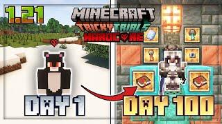 Toàn MC Tóm Tắt Sinh Tồn 100 Ngày Trong Minecraft 1.21 Siêu Khó  100 DAYS MINECRAFT 1.21