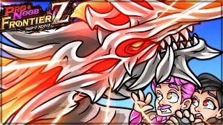 THE ULTIMATE METAL DRAGON - Pro and Noob VS Monster Hunter Frontier Zenith Harudomerugu Gameplay