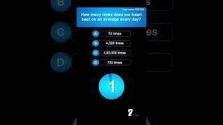 How many times does our heart beat on an average ever day #quiz