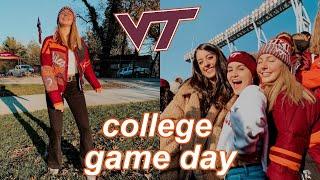 COLLEGE GAME DAY VLOG #2  Virginia Tech