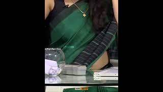 Tamil serial actress Paprigosh hot rare saree open navel  #navel  #paprighosh #serial