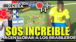 PRENSA ARGENTINA DE TYC SPORT  SORPRENDIDO CON EL COLOMBIA VS BRASIL A CUARTOS ¡COLOMBIA  SUPERIOR