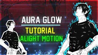 How To Make - Manga Aura GlowTrapCode  Alight Motion Tutorial  +Preset 