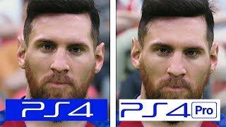 PES 2020  PS4 vs PS4 Pro  4K Graphics & FPS Comparison