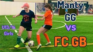 U13_14 Girls Indoor Soccer FC GB vs Manty GG at Sports Emporium in DePere WI 02-15-24