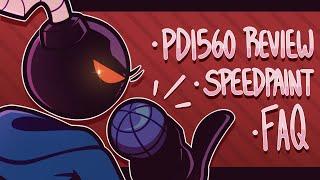 Whitty Speedpaint + Answering FAQ GAOMON PD1560 Drawing Tablet Review